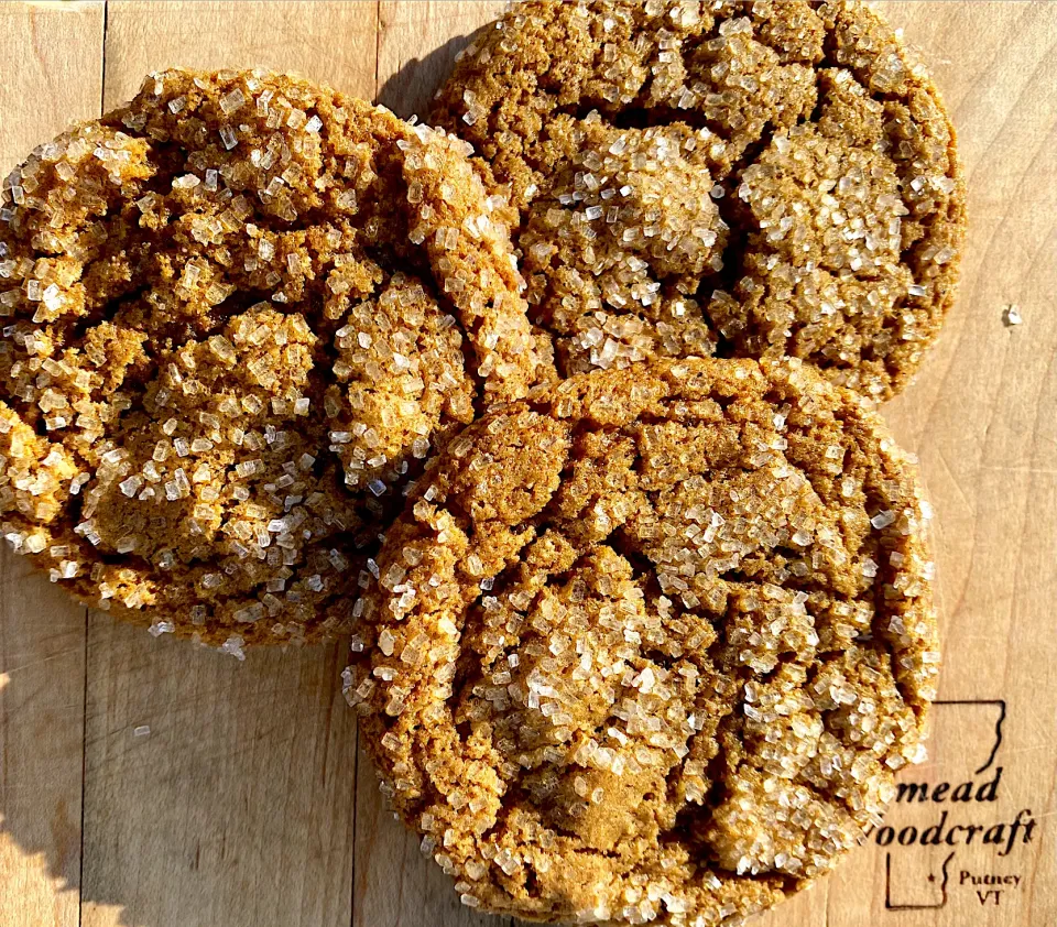 Rye flour ginger spice cookies|Dean M Rogersさん