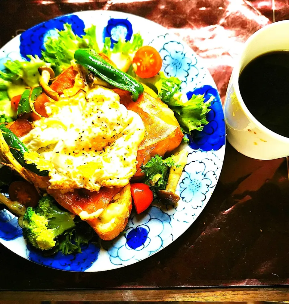 Today's breakfast(^^♪|ペンギンさん