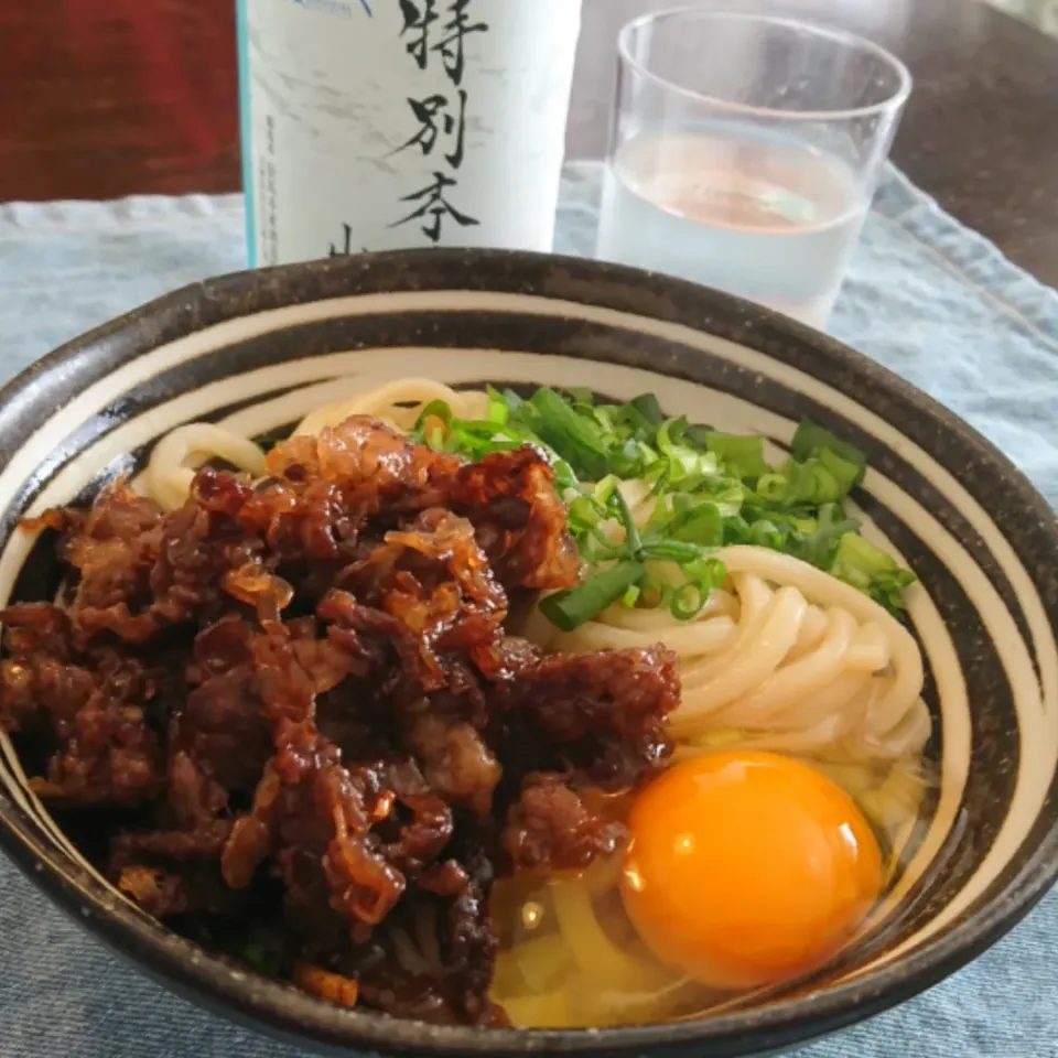 ぶっかけ肉うどん(*^^*)|しーPaPaさん