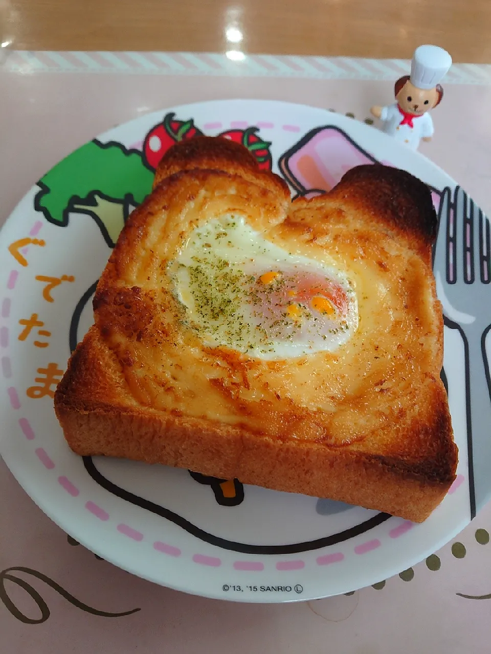 Snapdishの料理写真:マヨたまトースト😋🍳|みぽりん♪さん