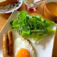 Snapdishの料理写真:朝ごはん|mangomilkさん