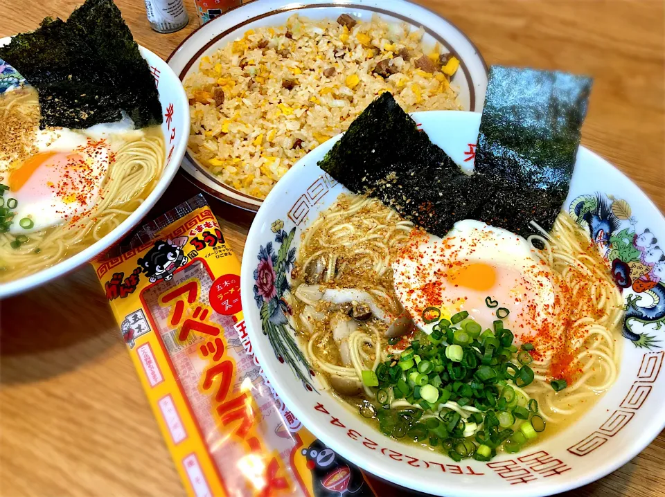 アベックラーメンの昼ごはん|じゅんさんさん