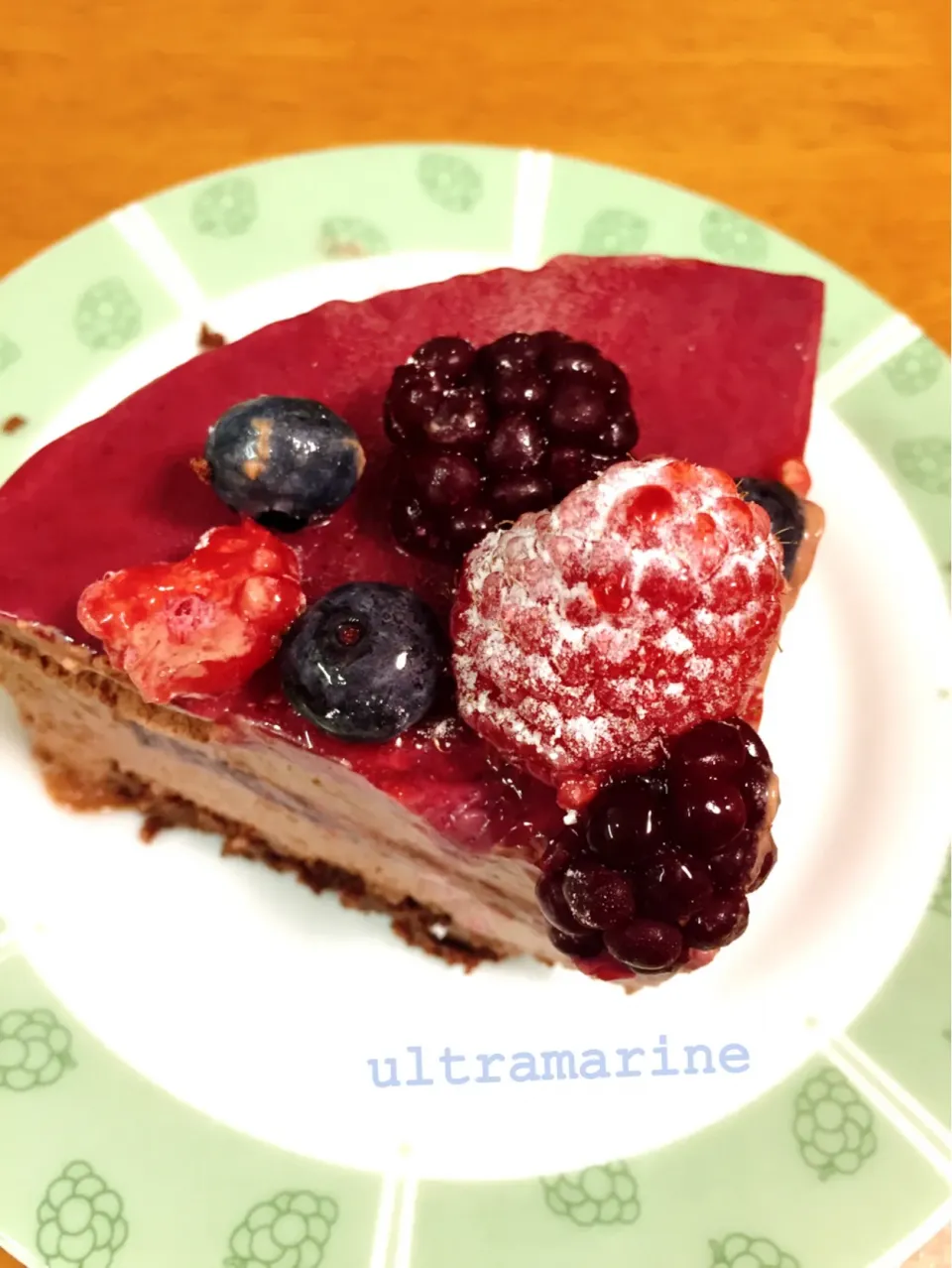 ＊ベリーベリームースのケーキ♪＊|ultramarineさん