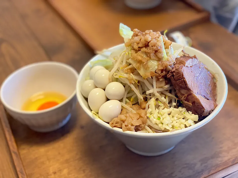 俺の生きる道 白山店（旧夢を語れ東京） 夢のラーメン（味付脂付き）|たつやん。さん