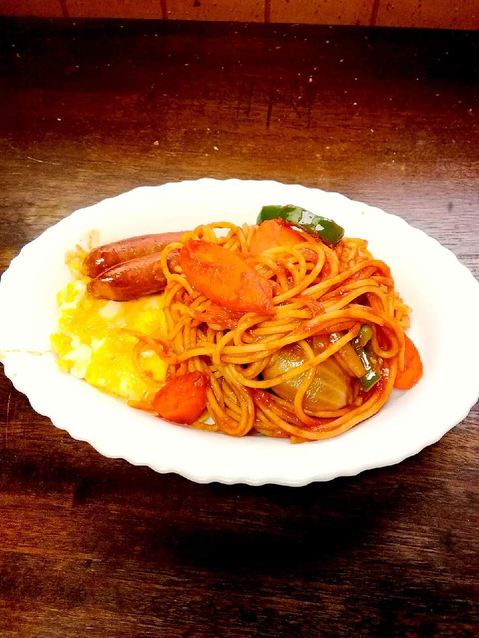 いつぞやのオムナポリタン🍝|にんにくと唐辛子が特に好き❤️(元シャリマー)さん