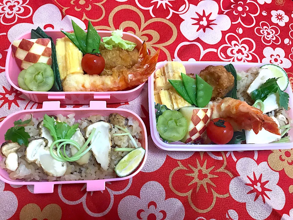 松茸ご飯弁当|K N 3さん