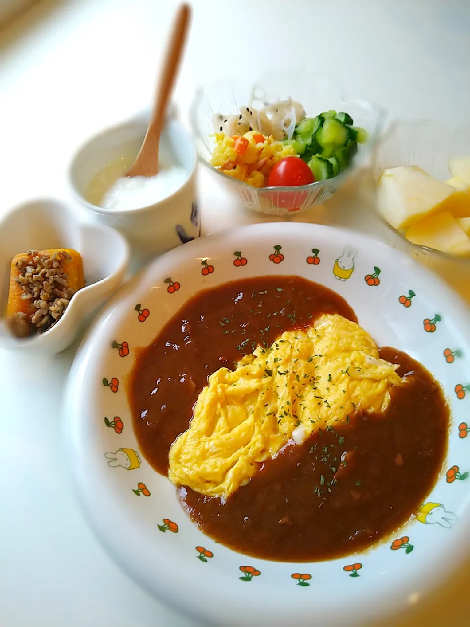 残り物朝ごはん！|まめころさん