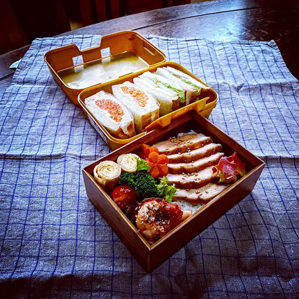 おじ弁…レンチン鶏チャーシュー🐔お弁当💁🏻‍♀️
|カンカンさん