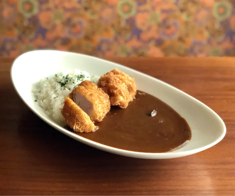 ヒレカツカレー　Fin cutlet curry|マユマユさん