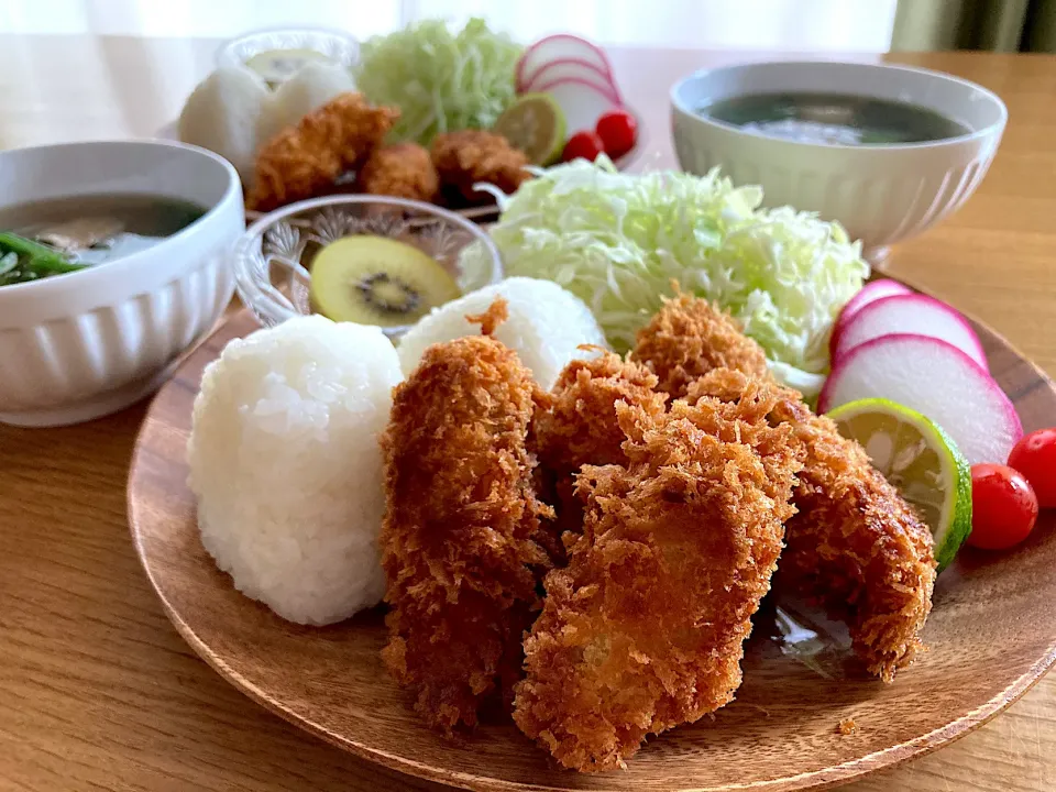 ＊大人ランチプレート＊秋の牡蠣フライ定食＊|＊抹茶＊さん