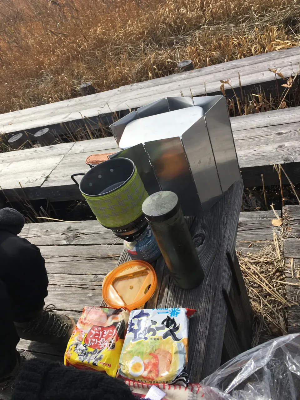 Snapdishの料理写真:ハイキングラーメン @尾瀬|にゃふてんさん