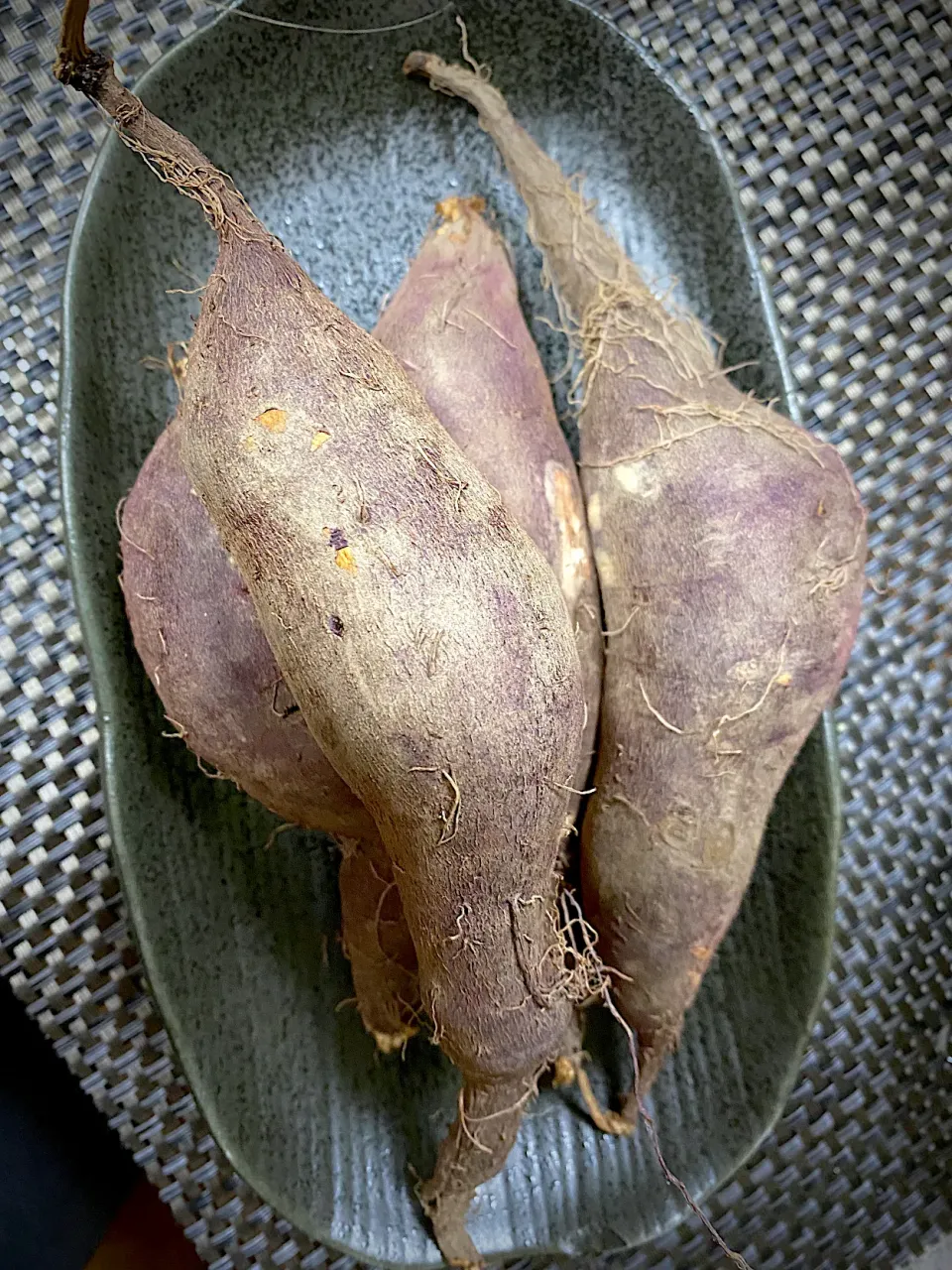 なかしましほさんのレンジで焼き芋🍠祖父のお芋で。|1614さん