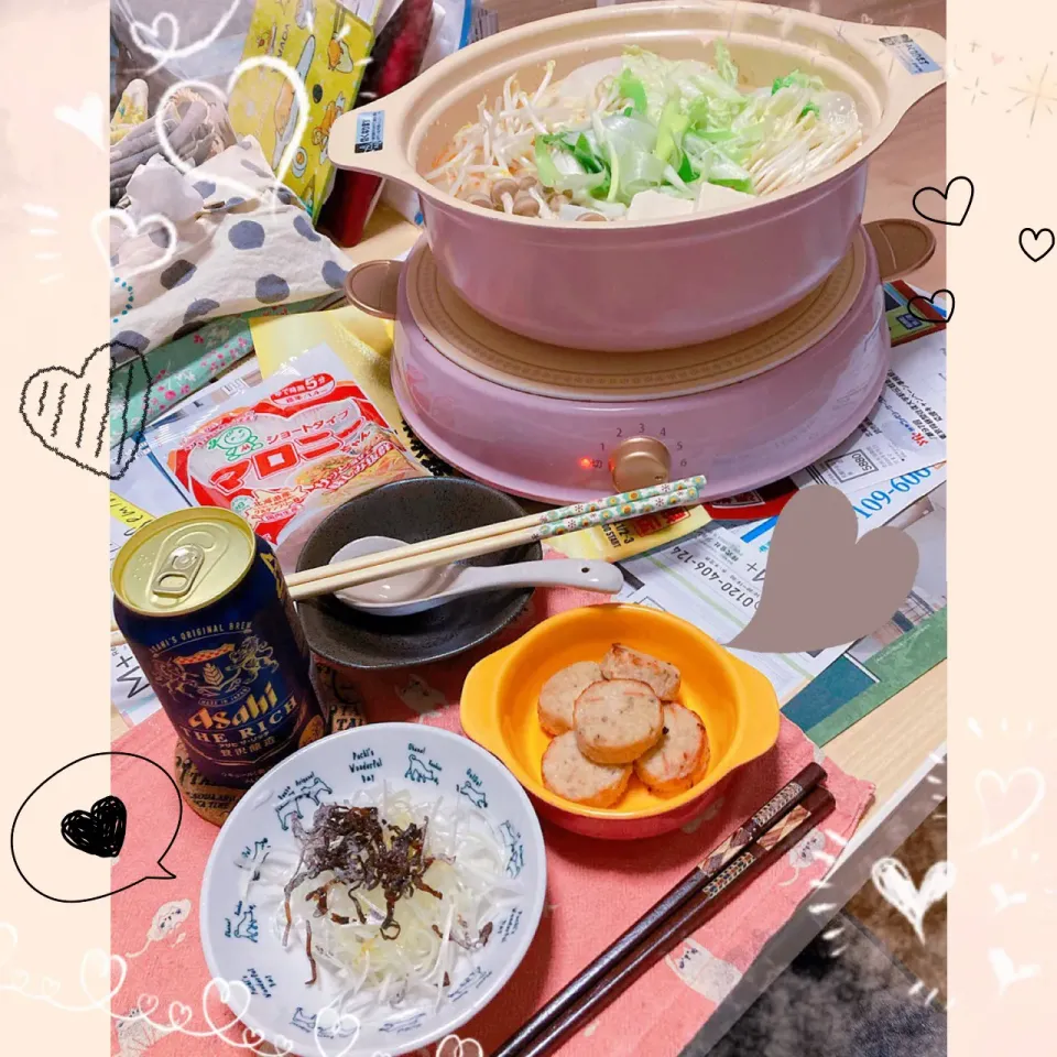 Snapdishの料理写真:１１／２ ｍｏｎ 晩ごはん🍴＊○°|rinaronarさん