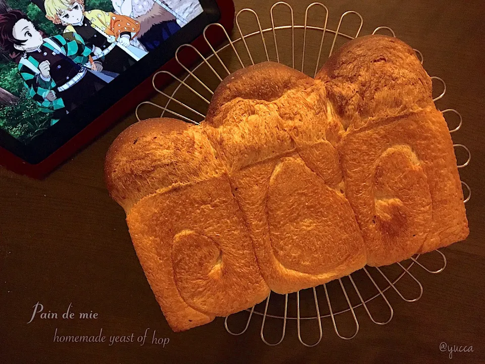 ホップ種 de 山食🍞|yucca@さん