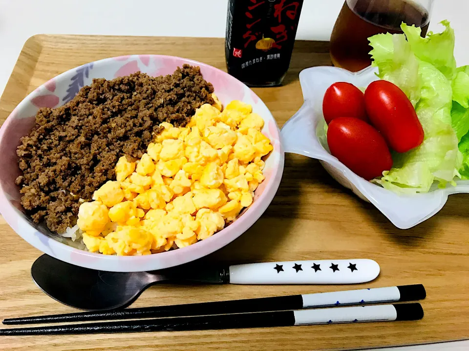 そぼろ丼|ゆきさん