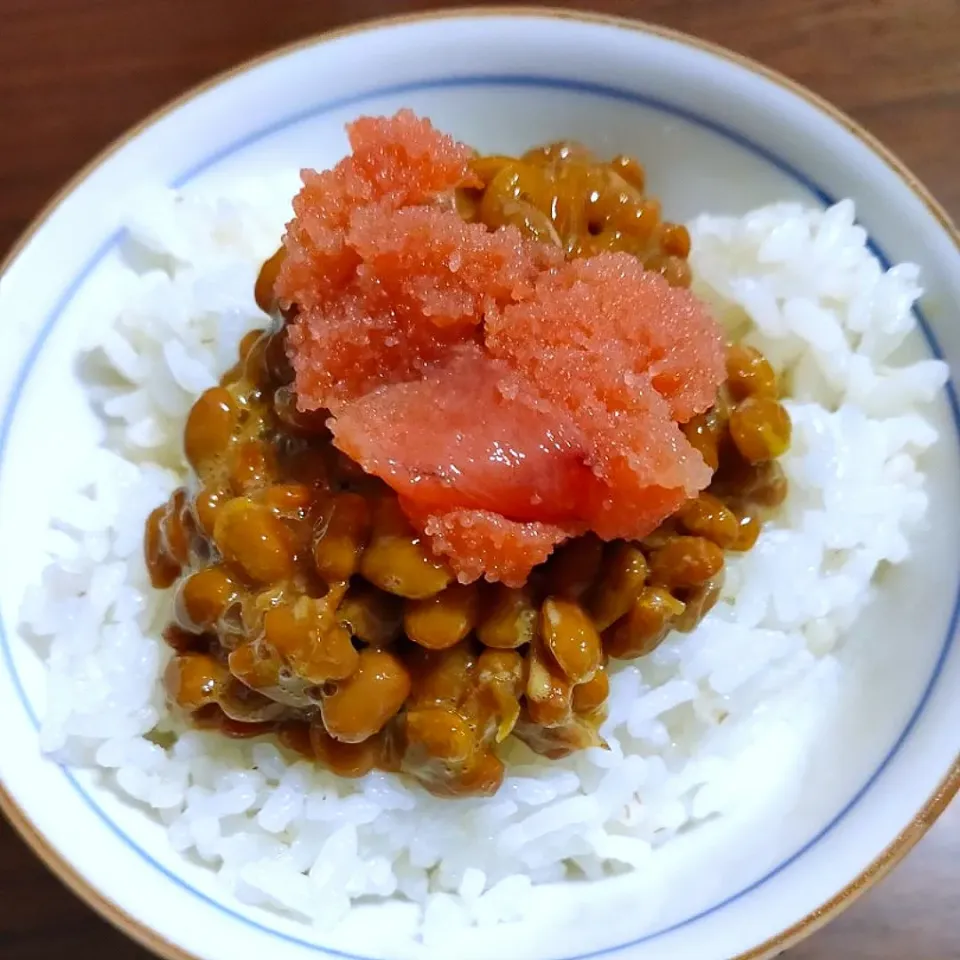 明太納豆ご飯|hiroyoさん