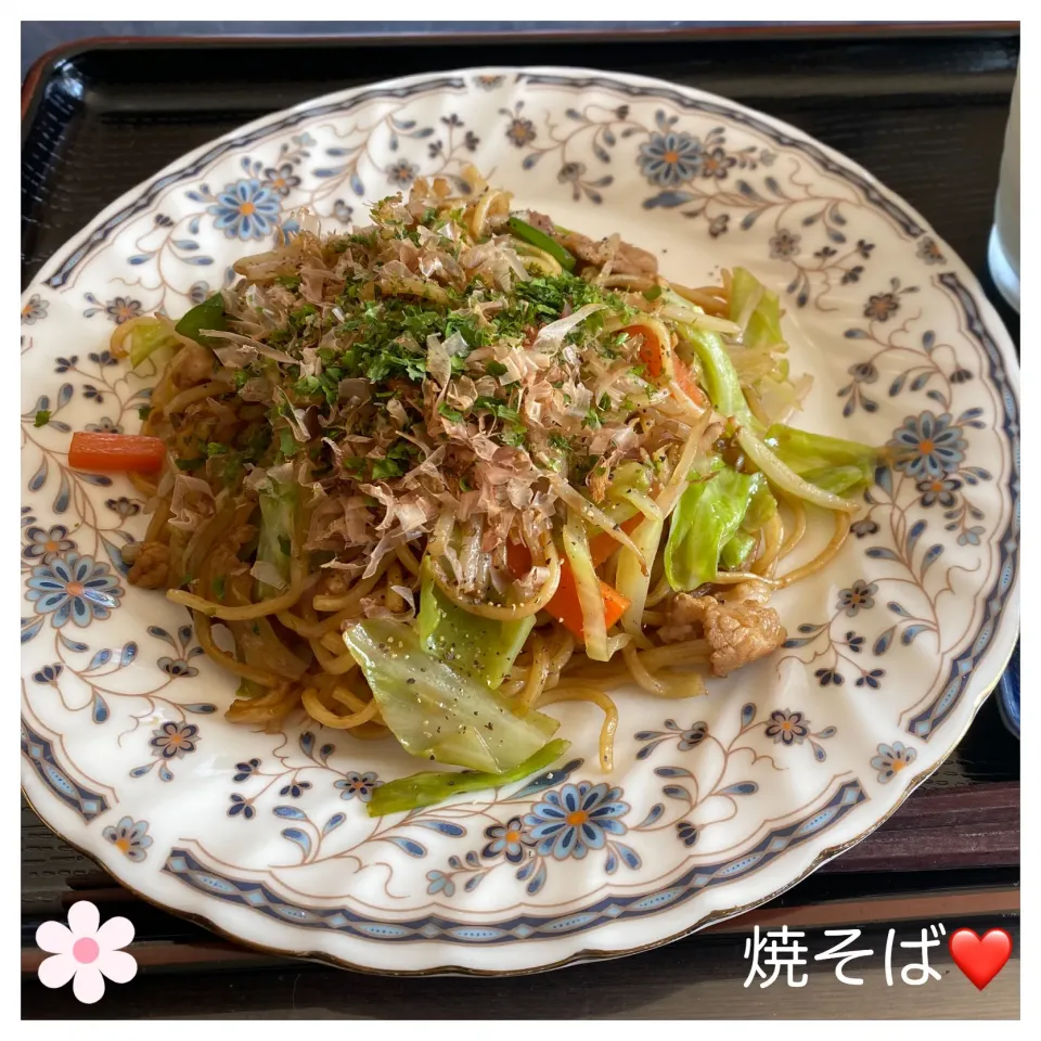 Snapdishの料理写真:焼そば❤️|いのっちさん