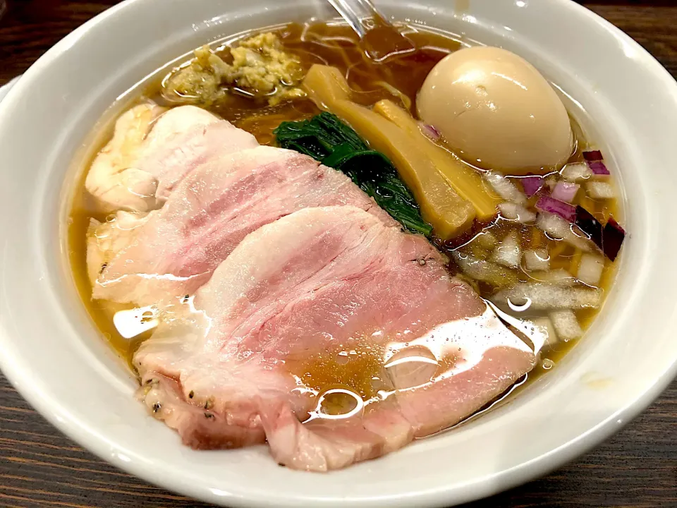 Snapdishの料理写真:貝汁ラーメン。|Saraさん