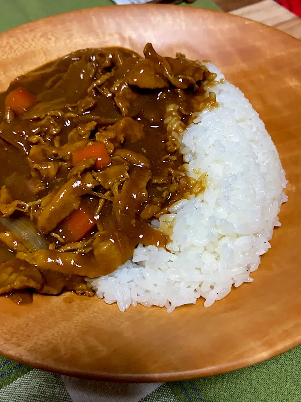 明日は雪かなぁ☃️お夕飯は、カレーライス🍛|renharuruさん