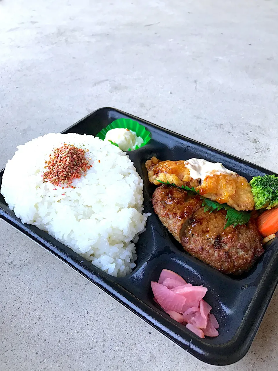 ポプラのハンバーグ弁当|かずさん