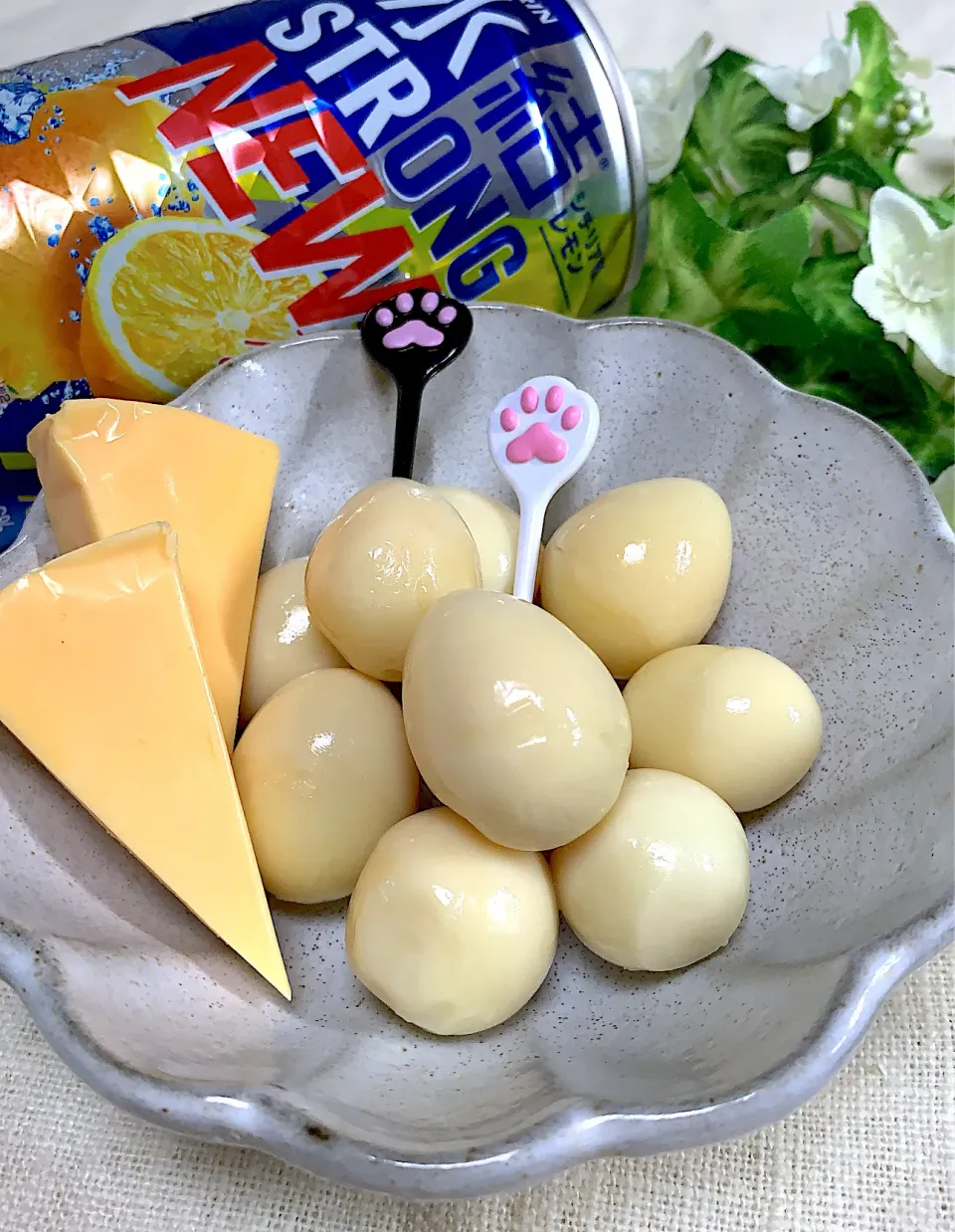 いっちゃんさんの料理 うずらの卵とチーズの西京漬🧀|❁︎na--na❁︎Nさん