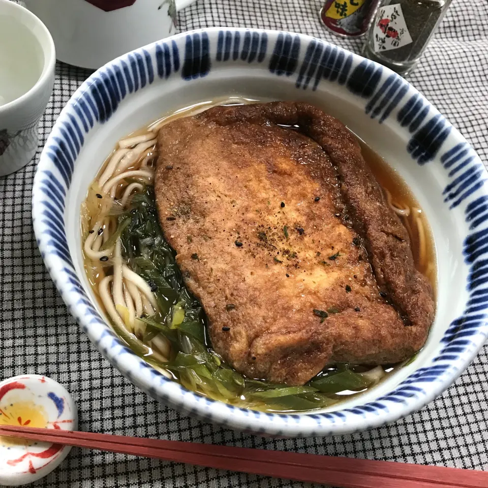 特大きつねうどん|麻紀子さん