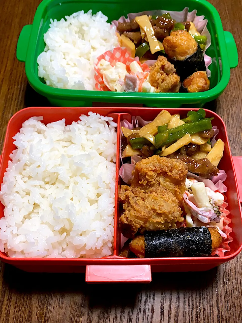 青椒肉絲弁当|acoさん