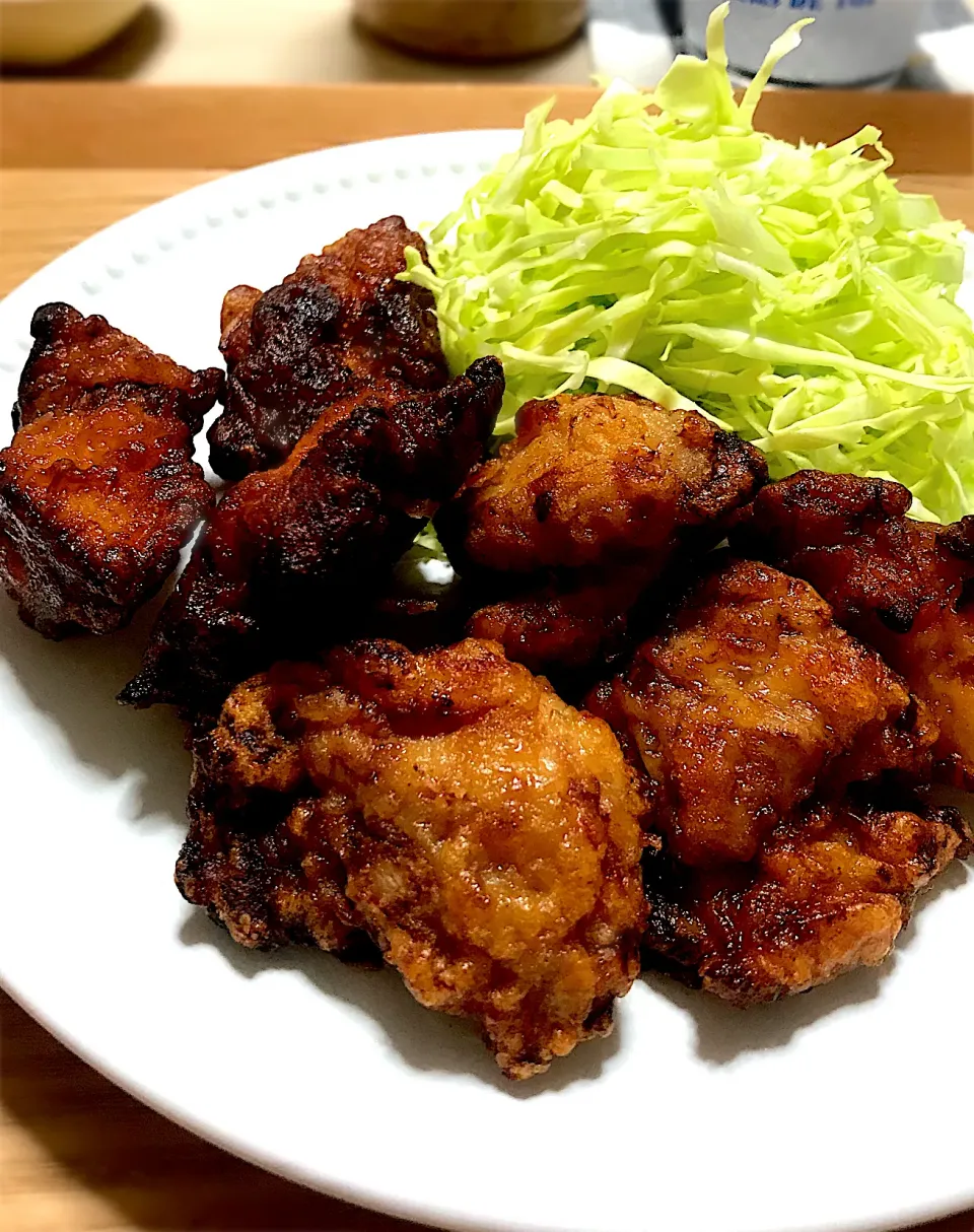 我が家の唐揚げ定食🐾❤|さくらさん