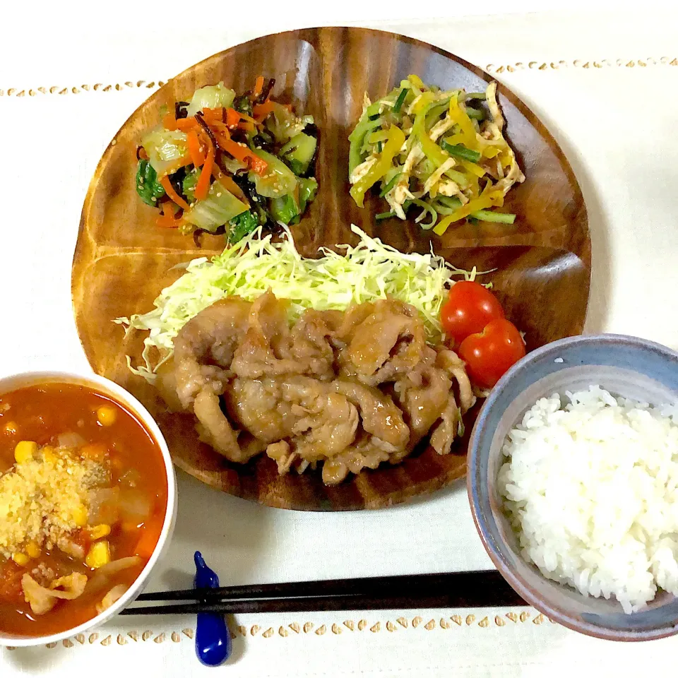 Snapdishの料理写真:今日の晩ごはん|yukky monchiさん