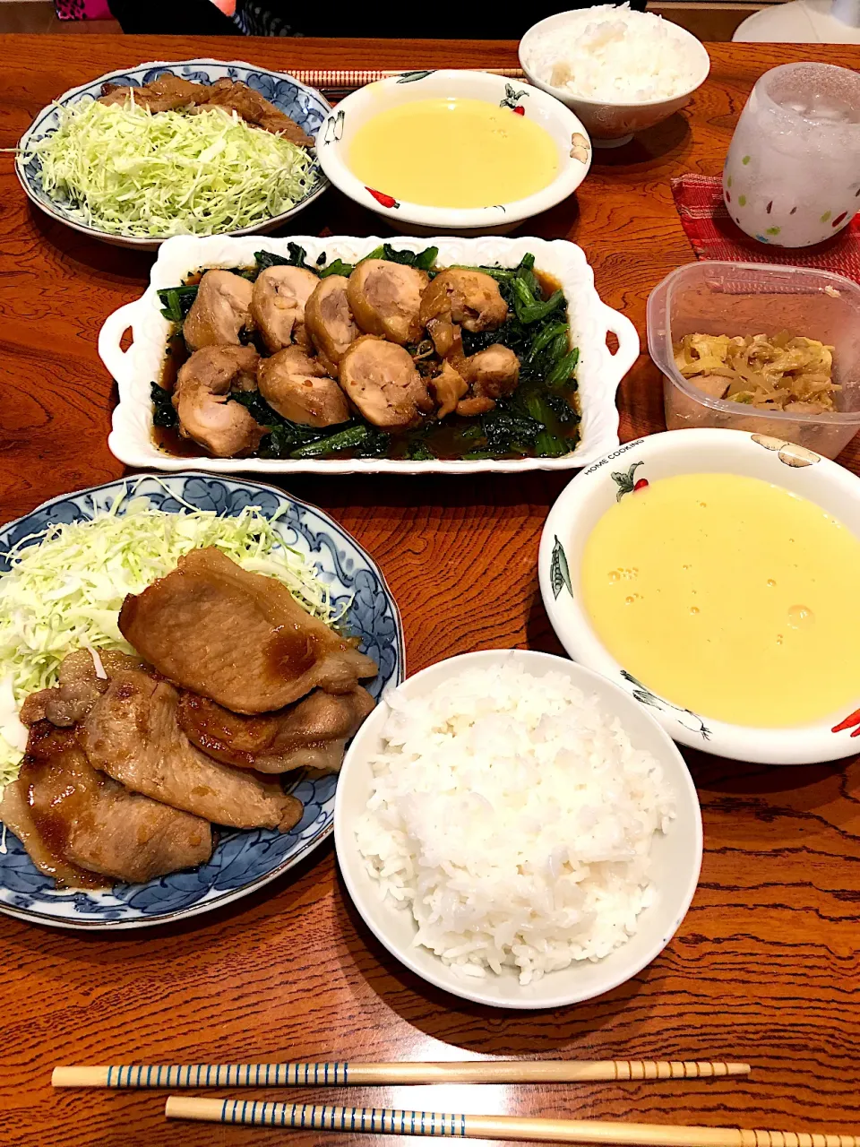 鶏チャーシュー、豚のしょうが焼き😋|すかラインさん