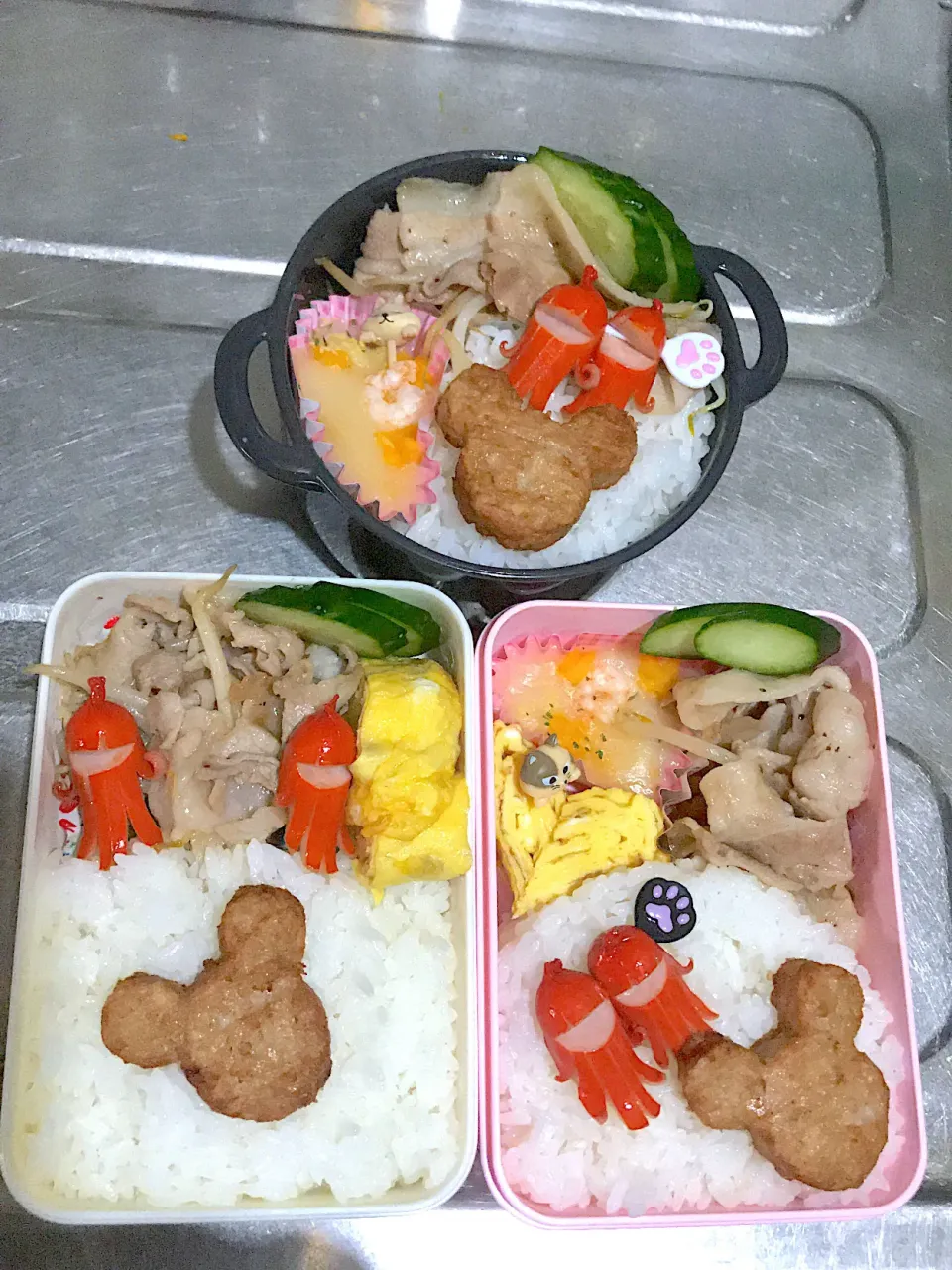 ミッキーお弁当♪|こーやさん