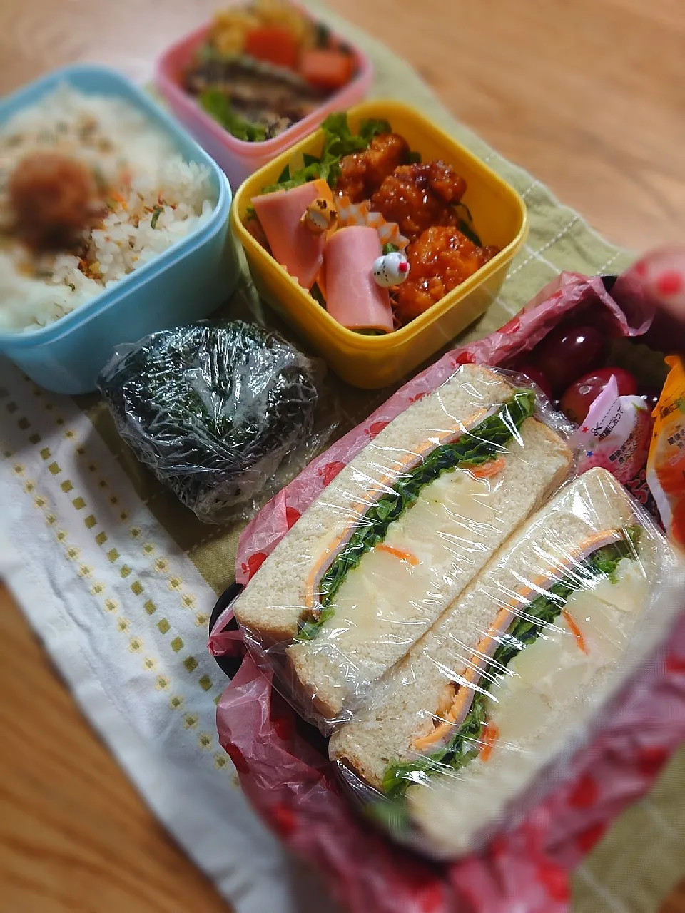 今日のお弁当|ゆずうさぎさん