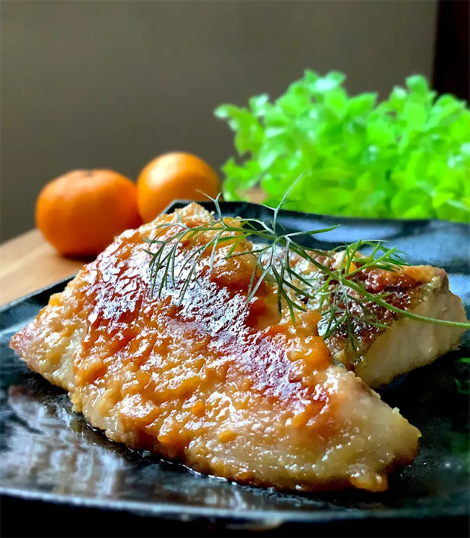 釣り魚🐟シマアジの西京焼き|9421beruさん