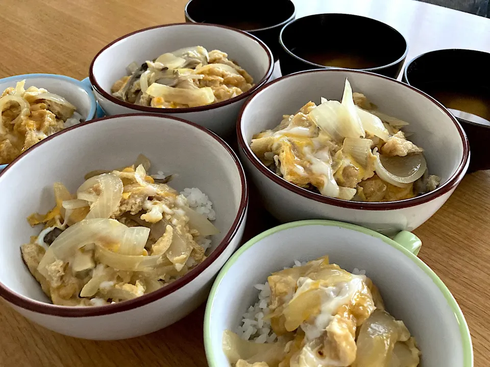 ＊狐とじ丼de優しい朝食＊|＊抹茶＊さん