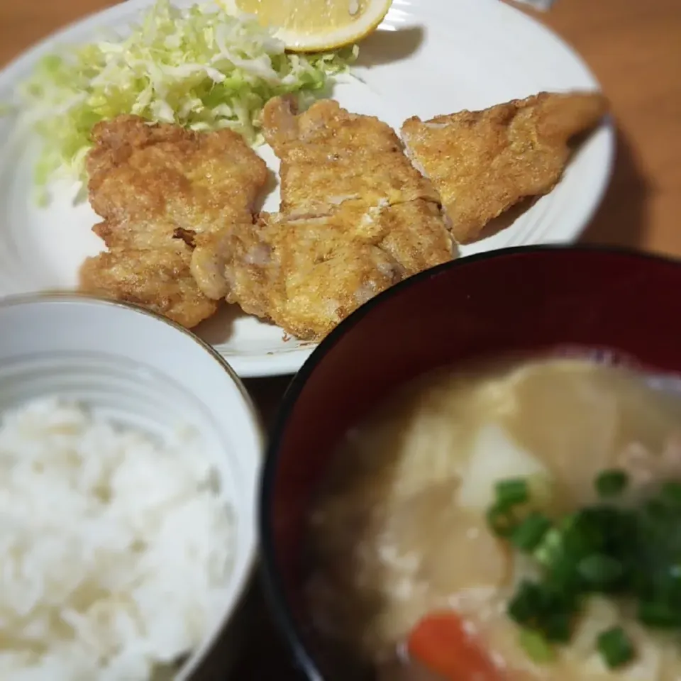 ポークピカタ定食|歌津八番クリニックさん