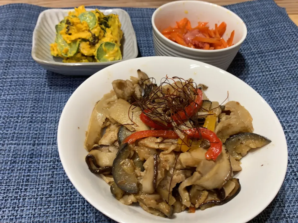 クミン風味の茄子と豚肉炒め|京子さん