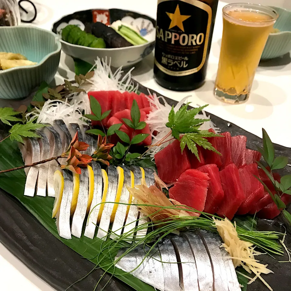 まぐろ🍣とシメサバ➰🍻😄|ナムナムさん