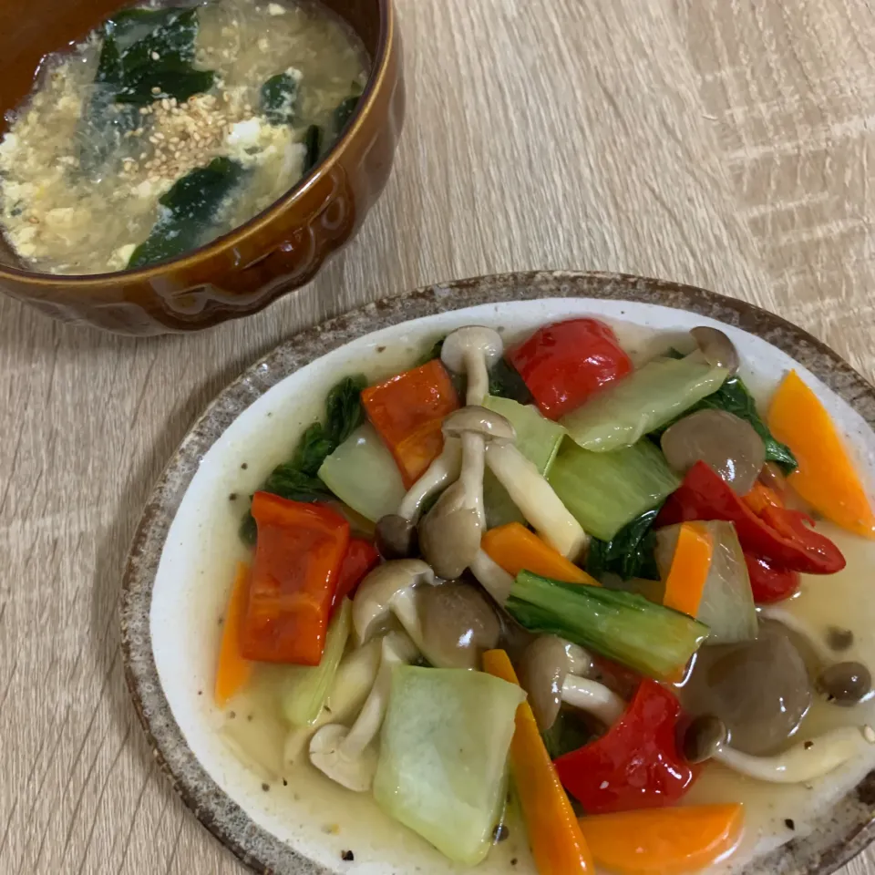 Snapdishの料理写真:あんかけ野菜炒め|ユリさん