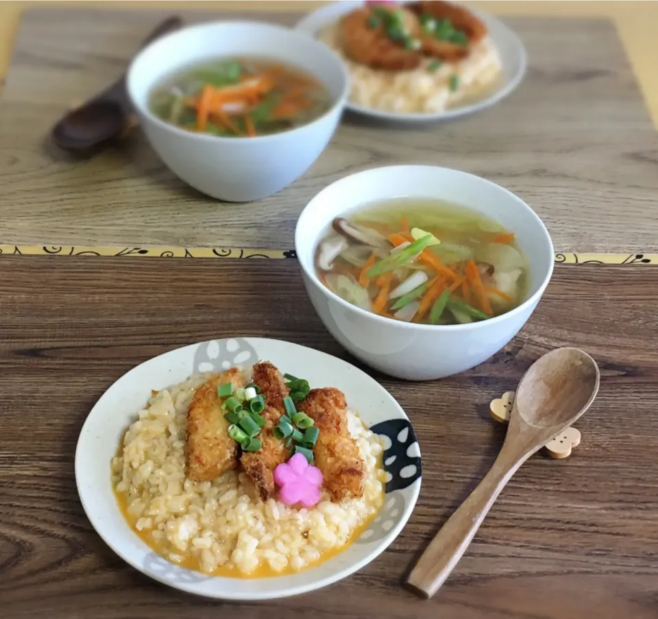 逆転たまごのカツ丼～ランチ|チムニーさん