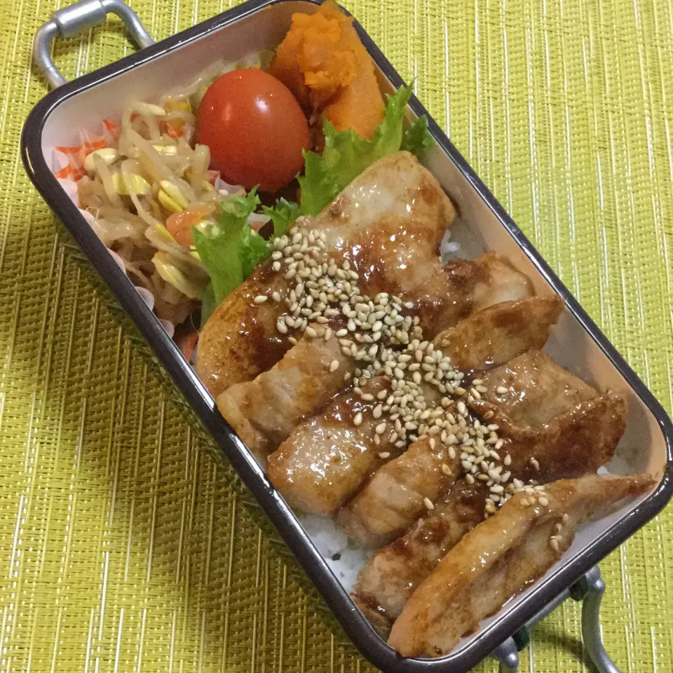 長女の中学べんと　豚焼肉丼|yukoさん