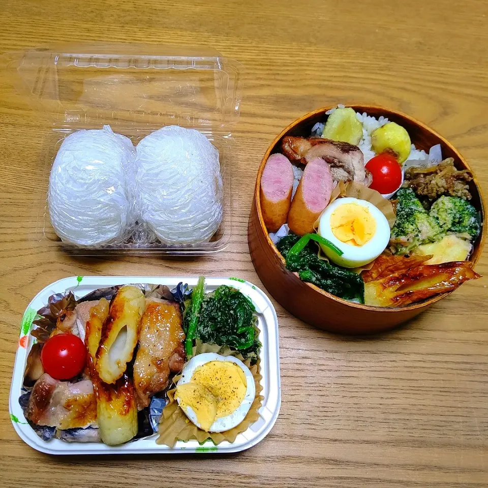 『旦那さまお弁当と私のお弁当』|seri-chanさん