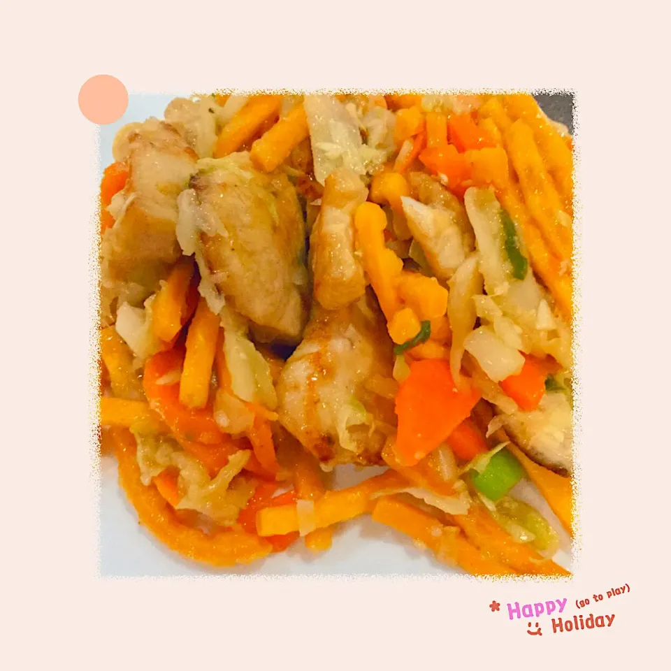 Chicken chow mein|ninja kittyさん