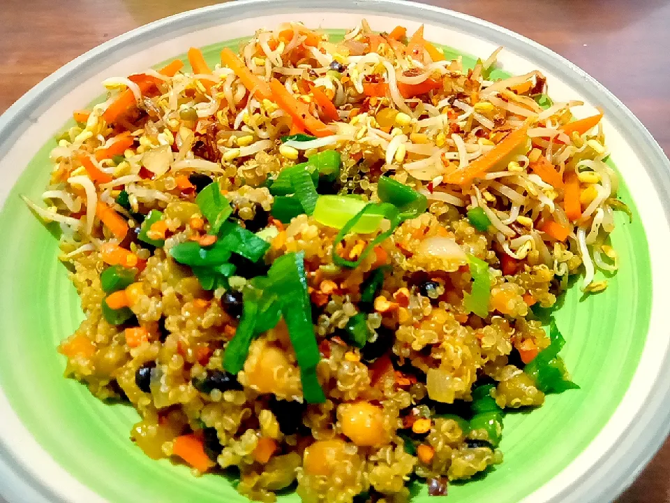 Snapdishの料理写真:Quinoa Vegan Recipe|Radha Krishna Dasaさん