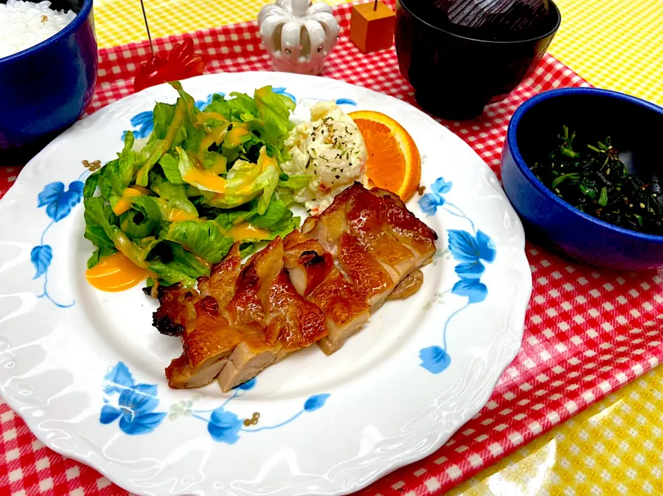 照り焼きチキン定食|nyama1さん