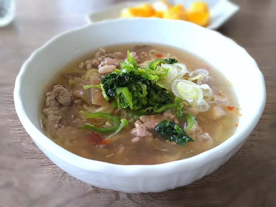 古尾谷りかこさんの料理 展勝地ラーメン まねっこ|古尾谷りかこさん