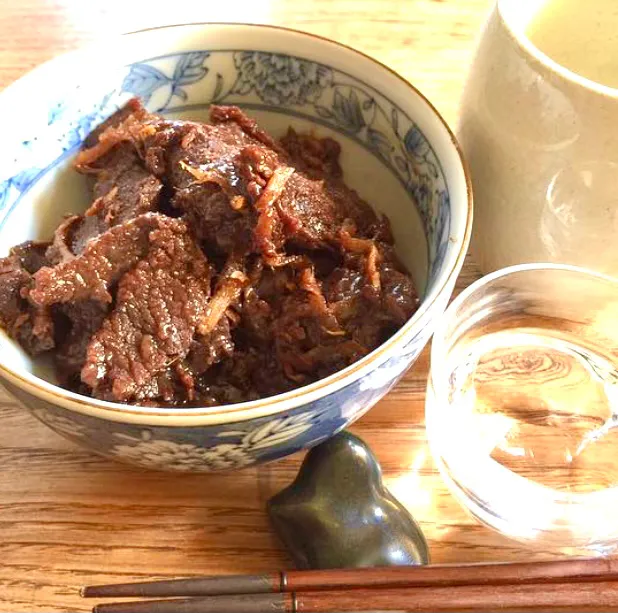 牛肉の時雨煮で喜平の純米・・|ばくあんしゃさん