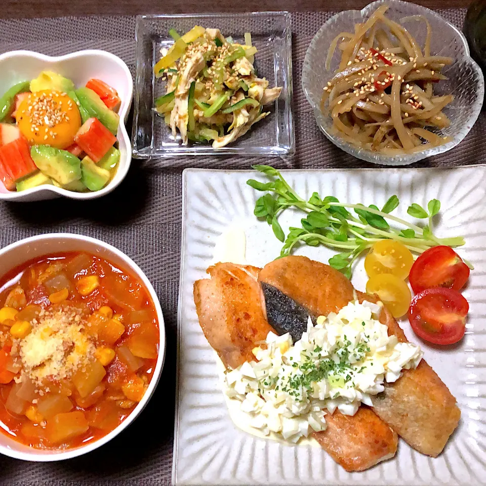 Snapdishの料理写真:今日の晩ごはん|yukky monchiさん