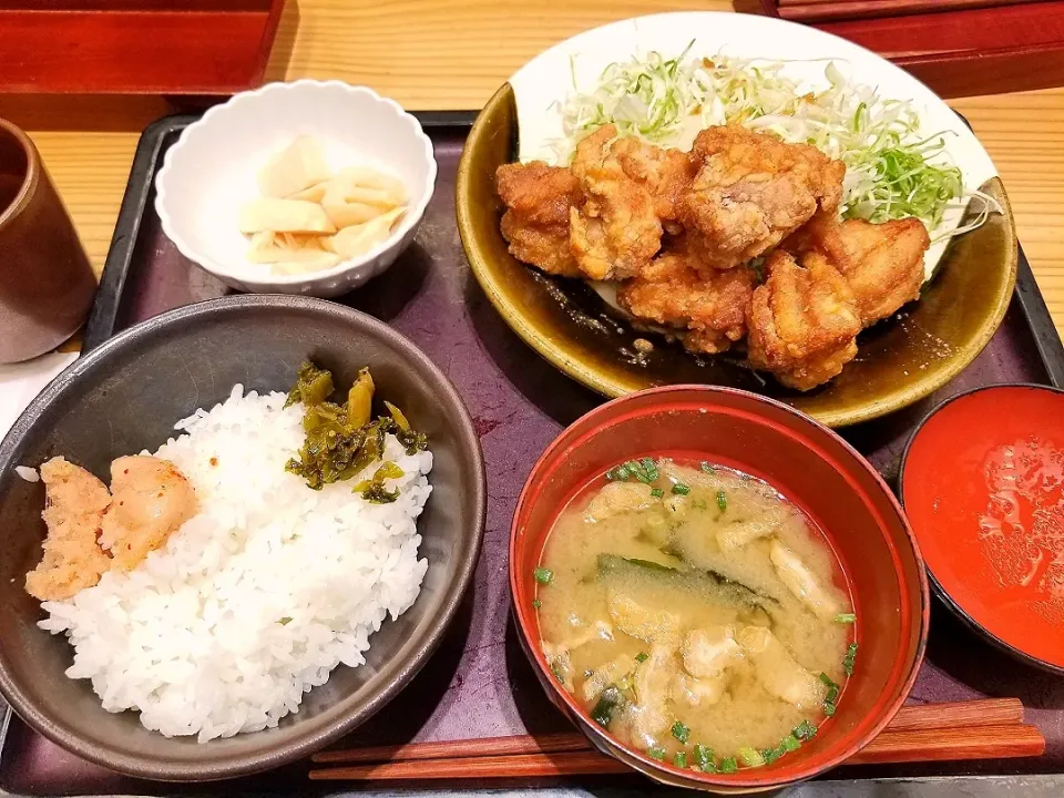 唐揚げ定食|しあるさん