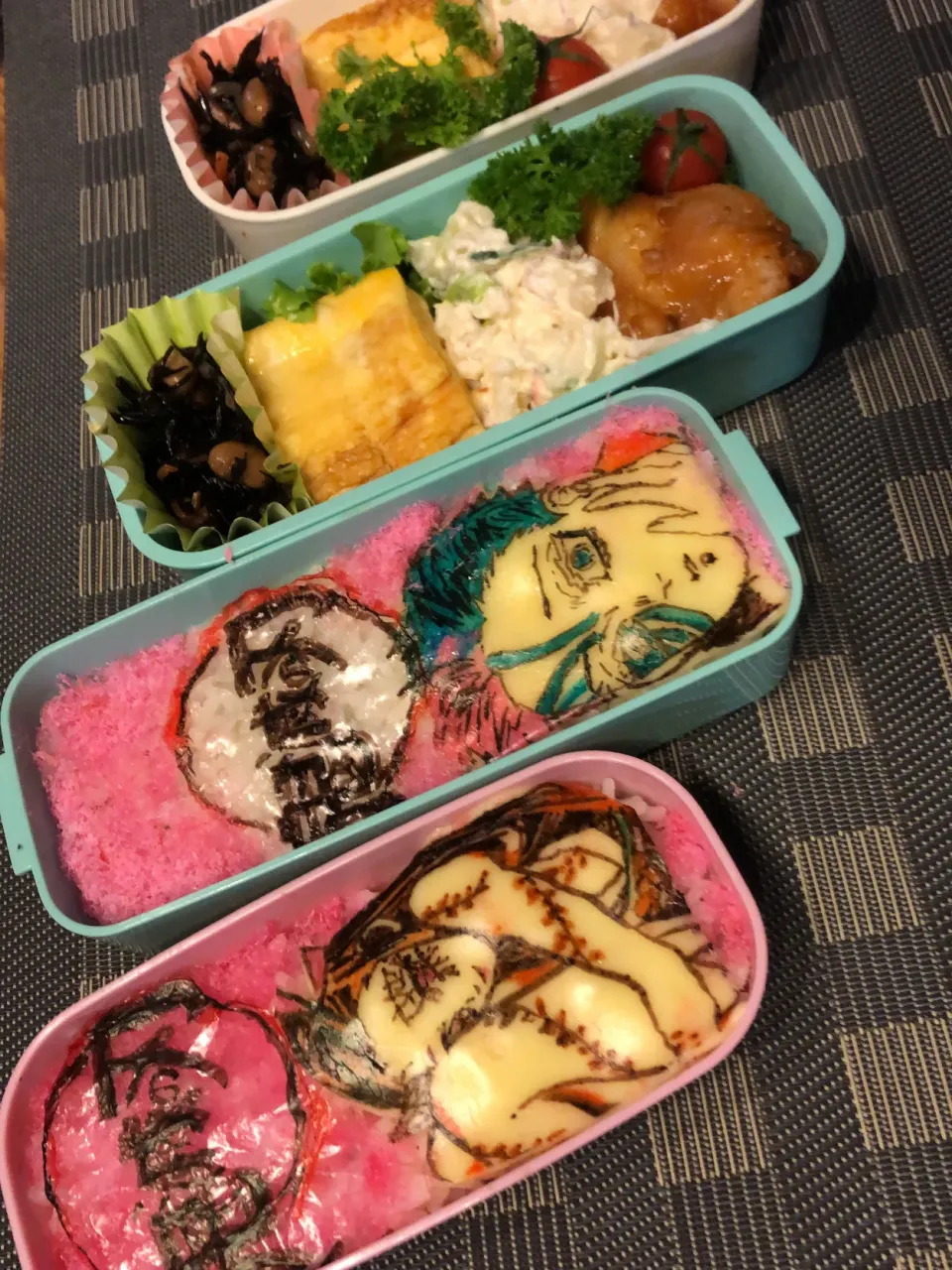 Snapdishの料理写真:鬼滅の刃弁当|ヒヨリ飯さん