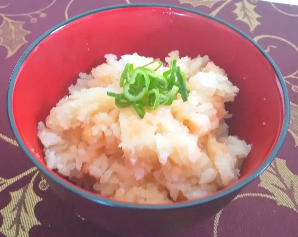 長芋と明太子のまぜご飯|マイケルの料理さん